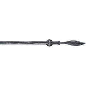 GARESA ESPERANCA Gardinenstange - 210cm, Schwarz, Metall, Rustikal GARESA ESPERANCA Gardinenstange - 210cm, Schwarz, Metall, Rustikal