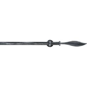 GARESA ESPERANCA Gardinenstange - 370cm, Schwarz, 2 Läufig, Metall GARESA ESPERANCA Gardinenstange - 370cm, Schwarz, 2 Läufig, Metall