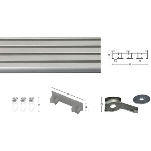 GARESA Smart Aluminium Vorhangschiene 430cm - 4 Läufe GARESA Smart Aluminium Vorhangschiene 430cm - 4 Läufe