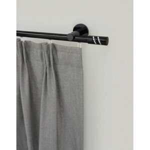 GARESA BLACK 250cm - Gardinenstange - 20mm Durchmesser, 1-läufig, Verlängerbar GARESA BLACK 250cm - Gardinenstange - 20mm Durchmesser, 1-läufig, Verlängerbar