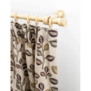 GARESA Sandri Vorhangstange - 310cm, beige, Holz, einlaufend - Gardinenstange GARESA Sandri Vorhangstange - 310cm, beige, Holz, einlaufend - Gardinenstange