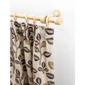GARESA Sandri Holz-Gardinenstange - 470cm, beige, natur, verlängerbar - Gardinenstangen GARESA Sandri Holz-Gardinenstange - 470cm, beige, natur, verlängerbar - Gardinenstangen