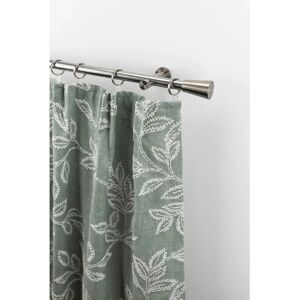 GARESA Vollrund Gardinenstange - 240cm, 1-läufig, Silber GARESA Vollrund Gardinenstange - 240cm, 1-läufig, Silber