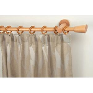 GARESA CLASSICO MOLIS - rotbuchefarben 110 cm 1-läufig Gardinenstange GARESA CLASSICO MOLIS - rotbuchefarben 110 cm 1-läufig Gardinenstange