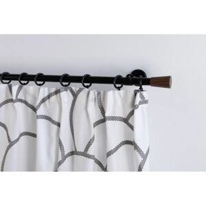 GARESA - LINA - 300 cm - Schwarz-Nussbaum - Curtain Rod GARESA - LINA - 300 cm - Schwarz-Nussbaum - Curtain Rod
