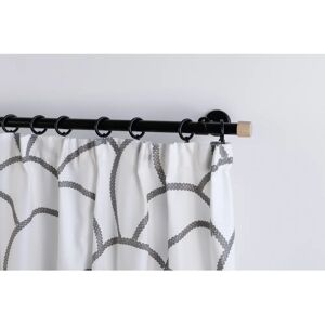 GARESA - Lina mit Kappe - Schwarz - 330 cm - Gardinenstange GARESA - Lina mit Kappe - Schwarz - 330 cm - Gardinenstange