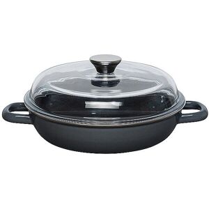 Riess Padella per stufato 24cm Grigia scura con coperchio Riess Padella per stufato 24cm Grigia scura con coperchio