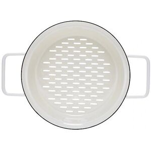 Riess Emaille Dünsteinsatz - Truehomewear 20cm - Blanco - Inserto para vaporera Riess Emaille Dünsteinsatz - Truehomewear 20cm - Blanco - Inserto para vaporera