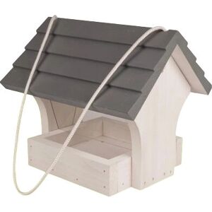 Mangime per uccelli Windhager 07671 - Legno di pino resistente alle intemperie, tetto rimovibile, capacità 0,7L - Mangime per uccelli Mangime per uccelli Windhager 07671 - Legno di pino resistente alle intemperie, tetto rimovibile, capacità 0,7L - Mangime per uccelli