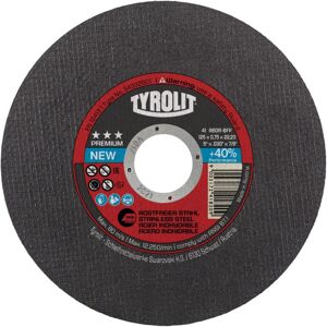 Tyrolit - Disco sottile per taglio - Acciaio 115mm Tyrolit - Disco sottile per taglio - Acciaio 115mm