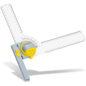 Aristo AR7094 Lineal Winkelstop Lineal Transparent Gelb - Lineal Aristo AR7094 Lineal Winkelstop Lineal Transparent Gelb - Lineal