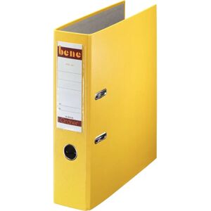 Bene 291400GE Reliure à anneaux A4 Jaune - Reliure à anneaux - Publicité Bene 291400GE Reliure à anneaux A4 Jaune - Reliure à anneaux - Publicité