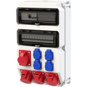 PCE 9028226 Wandmontage stroomverdeler - IP54 PCE 9028226 Wandmontage stroomverdeler - IP54