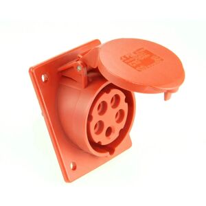PCE - Panel Power Outlet 32A 5-pin Red IP44 PCE - Panel Power Outlet 32A 5-pin Red IP44