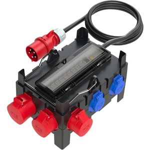 PCE Ischl Strømfordeler - IP44 6x250V/3x400V, 32A PCE Ischl Strømfordeler - IP44 6x250V/3x400V, 32A