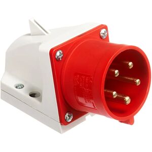 PCE 5256 - Conector Eléctrico de Pared 5P 6H IP44 PCE 5256 - Conector Eléctrico de Pared 5P 6H IP44
