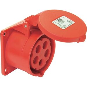 PCE Turbo Twist 325-6ttx CEE Uttag - 32A, Röd, 5 Poler PCE Turbo Twist 325-6ttx CEE Uttag - 32A, Röd, 5 Poler