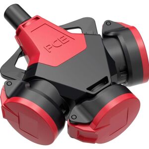 PC Electric 253712-sr5 Dreifach-Gummi-Kupplung - Power Plug PC Electric 253712-sr5 Dreifach-Gummi-Kupplung - Power Plug