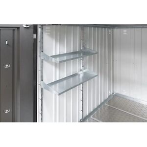 Biohort Regal-Set für Minigarage - Verstellbarer Stahl Biohort Regal-Set für Minigarage - Verstellbarer Stahl