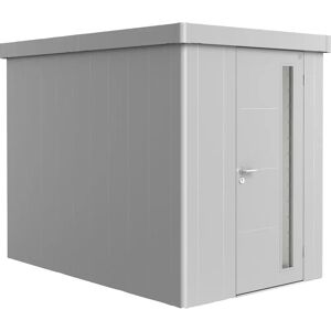 Biohort Opslagschuur Neo - Zilver - Modern Ontwerp - 20 Jaar Garantie Biohort Opslagschuur Neo - Zilver - Modern Ontwerp - 20 Jaar Garantie