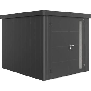 Biohort Neo 3B Stalen Tuinhuis - Donkergrijs Biohort Neo 3B Stalen Tuinhuis - Donkergrijs
