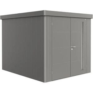 Casetta da giardino Biohort Neo 3B - Doppia porta - Grigio quarzo Casetta da giardino Biohort Neo 3B - Doppia porta - Grigio quarzo