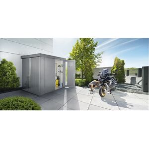 Caseta de jardín Biohort Neo - Doble puerta - Grigio cuarzo - Caseta de jardín Caseta de jardín Biohort Neo - Doble puerta - Grigio cuarzo - Caseta de jardín