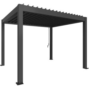 Biohort Kovová Pergola Tmavě Šedá - 3x3,5m - Pergola Biohort Kovová Pergola Tmavě Šedá - 3x3,5m - Pergola