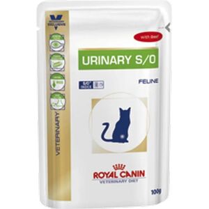 Royal Canin Régime Vétérinaire Urinaire S / O Bœuf - 12 Sachets - Publicité Royal Canin Régime Vétérinaire Urinaire S / O Bœuf - 12 Sachets - Publicité