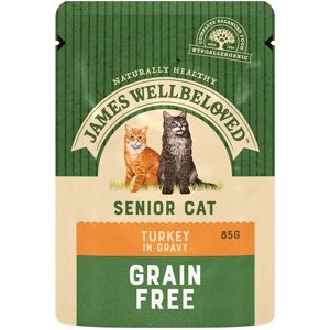 James Wellbeloved Senior Turkey Grain Free Pouches - Cat Food James Wellbeloved Senior Turkey Grain Free Pouches - Cat Food