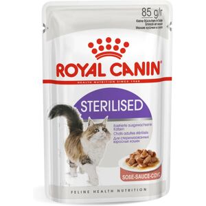 Royal Canin Feline Health Nutrition Sterilised in Sauce - 12x85g Royal Canin Feline Health Nutrition Sterilised in Sauce - 12x85g
