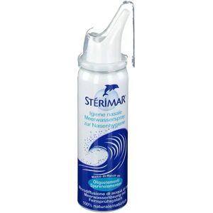Spray nasale di acqua di mare Sterimar per adulti e bambini - Igiene nasale 50ml Spray nasale di acqua di mare Sterimar per adulti e bambini - Igiene nasale 50ml