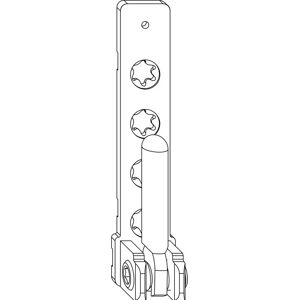 MACO - 206802 - Blanc - 100 kg - Door hinge - Publicité MACO - 206802 - Blanc - 100 kg - Door hinge - Publicité