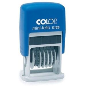 COLOP S126 - Tampón numerador - Sello para oficina COLOP S126 - Tampón numerador - Sello para oficina