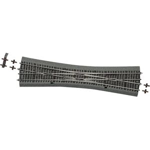 H0 Modeljernbane Del - Dobbelt DKW10 switch - 345mm H0 Modeljernbane Del - Dobbelt DKW10 switch - 345mm