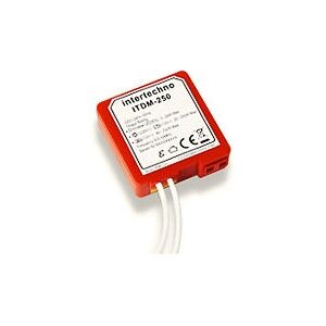 Intertechno ITDM-250 Dimmer wireless - Rosso Intertechno ITDM-250 Dimmer wireless - Rosso