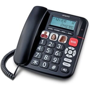 Emporia KFT20 Téléphone à grosses touches avec ID d'appel - Téléphone Emporia KFT20 Téléphone à grosses touches avec ID d'appel - Téléphone