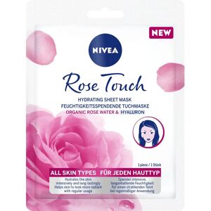 Nivea Rose Touch Masque Hydratant Visage - Femmes - Publicité Nivea Rose Touch Masque Hydratant Visage - Femmes - Publicité