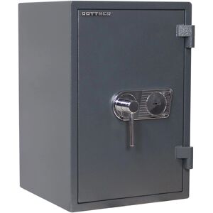 Rottner Sejf T05664 - Sejf podłogowy 62.68 L Szary Stal Rottner Sejf T05664 - Sejf podłogowy 62.68 L Szary Stal