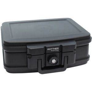 Rottner Caja de Almacenamiento - Resistente al Fuego, Cerradura de Llave Rottner Caja de Almacenamiento - Resistente al Fuego, Cerradura de Llave