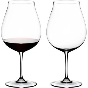 Riedel Vinum Ensemble de 2 Verres Pinot Noir de la Nouvelle Monde - Publicité Riedel Vinum Ensemble de 2 Verres Pinot Noir de la Nouvelle Monde - Publicité