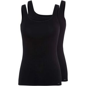 Skiny Cotton Tank Top - 2-pack - Casual, Black, Model 40 Skiny Cotton Tank Top - 2-pack - Casual, Black, Model 40
