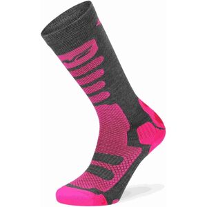 Chaussettes Lenz Free Tour 1.0 - Gris / Rose - Hommes & Femmes - Publicité Chaussettes Lenz Free Tour 1.0 - Gris / Rose - Hommes & Femmes - Publicité