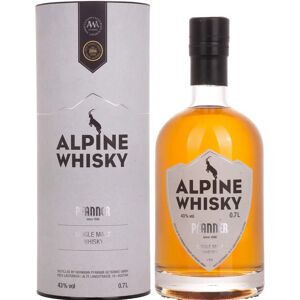Whisky Single Malt Alpine Pfanner - 43% Vol. 0,7l - Coffret Cadeau - Publicité Whisky Single Malt Alpine Pfanner - 43% Vol. 0,7l - Coffret Cadeau - Publicité