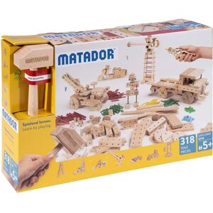 Matador E318 - Ensemble de construction de 318 pièces - Fabriqué en Autriche - Publicité Matador E318 - Ensemble de construction de 318 pièces - Fabriqué en Autriche - Publicité