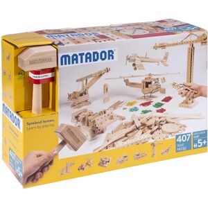 Matador E407 - Byggsats för barn 407 delar - Lärande och lek Matador E407 - Byggsats för barn 407 delar - Lärande och lek
