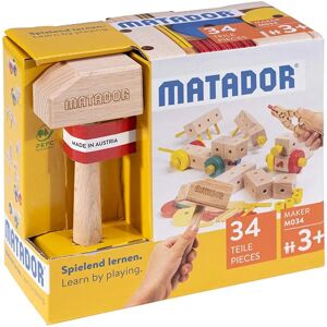 Kit de construction en bois Matador M034 - 34 pièces - Publicité Kit de construction en bois Matador M034 - 34 pièces - Publicité