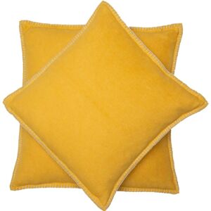 David Fussenegger Mustard Cotton Pillow Cover - Decor, 40x40cm David Fussenegger Mustard Cotton Pillow Cover - Decor, 40x40cm
