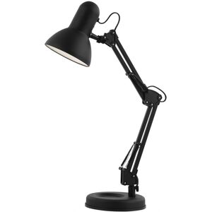 Lampada da Scrivania in Metallo Nero FAMOUS Globo Lighting E27 Lampada da Scrivania in Metallo Nero FAMOUS Globo Lighting E27