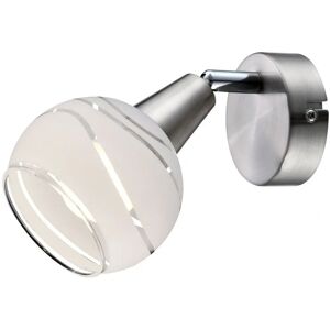 GLOBO GLOBO 54341-1 Nichel Satin Applique a Parete - Applique GLOBO GLOBO 54341-1 Nichel Satin Applique a Parete - Applique